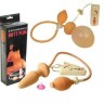 Анальная пробка с подкачкой и вибрацией "Expandable Butt Plug"