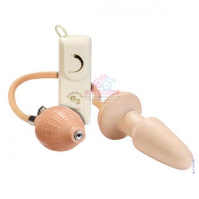 Анальная пробка с подкачкой и вибрацией &quot;Expandable Butt Plug&quot;