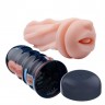 Мастурбатор-ротик в тубе Vacuum Cup Can Mouth Masturbator