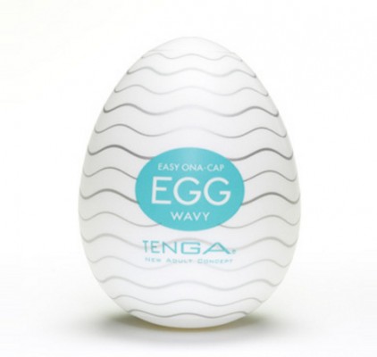 Мастурбатор для мужчин Tenga Egg Wavy