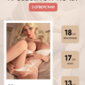 Секс-кукла (Sex doll) супер реалистичная блондинка, 158 см