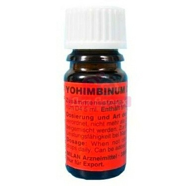 Капли Yohimbinum (Йохимбе) D4 5мл.
