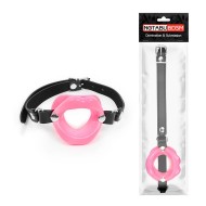 Кляп ГУБКИ розовые