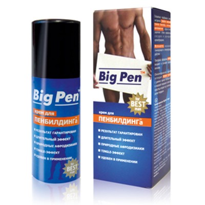 Крем &quot;Big pen&quot; для увеличения пениса, 30 мл.